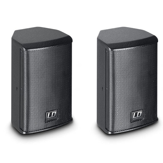 LD Systems SAT 42 G2 60 Watt 4 Inch Passive Installation Monitor Wall Mounted Loudspeaker with 2 Way Speaker - Pair (LDSAT42G2)