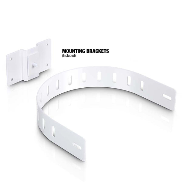 LD Systems SAT 82 A G2 W 80 Watt 8 Inch Active Installation Monitor 2 Way Speaker (SAT82 A G2 W)