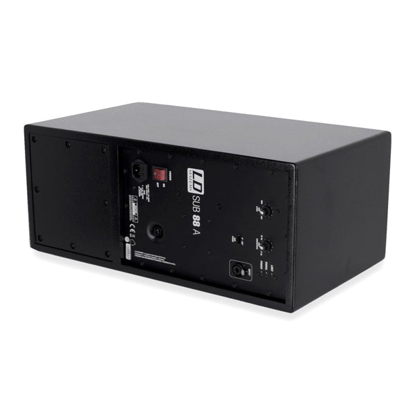 LD Systems SUB 88 A 150 Watt 2 x 8 Inch Active Installation Subwoofer (SUB88 A SUB88A SUB88-A)