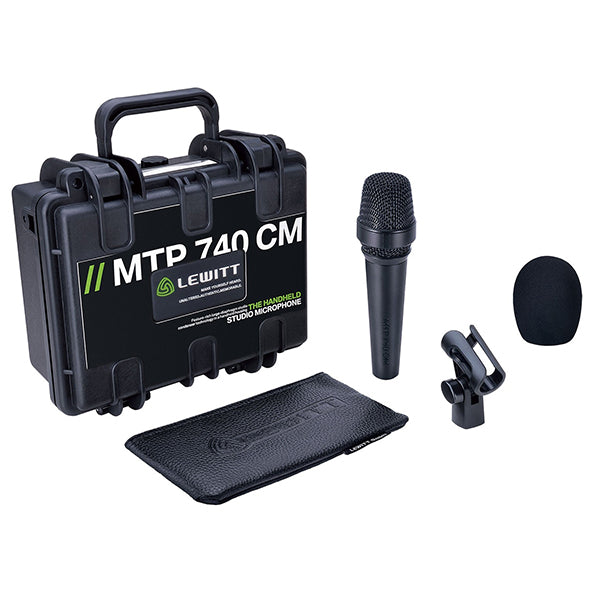 Lewitt MTP 740 CM Condenser Cardiod Studio Instrument Vocal Mic Microphone (MTP740CM)