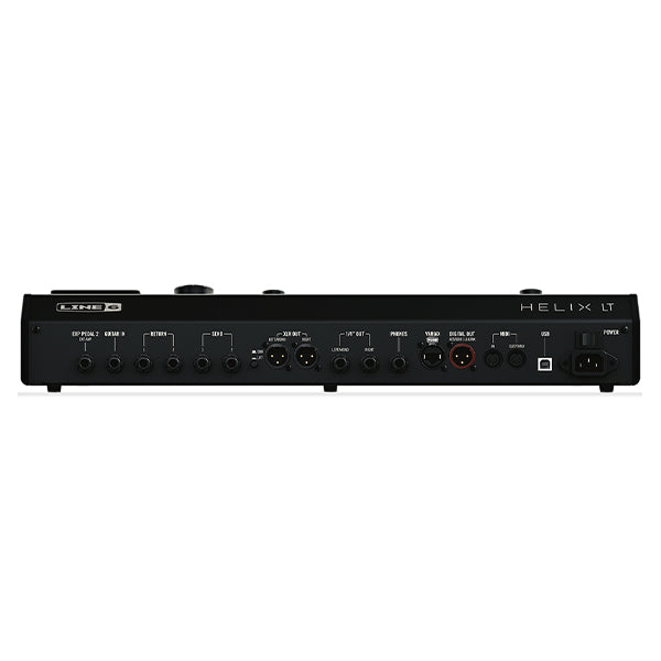 Line 6 Helix LT Electric Guitar Multi Effects Processor Pedal with Amplifier Modeling and 12 Footswitches