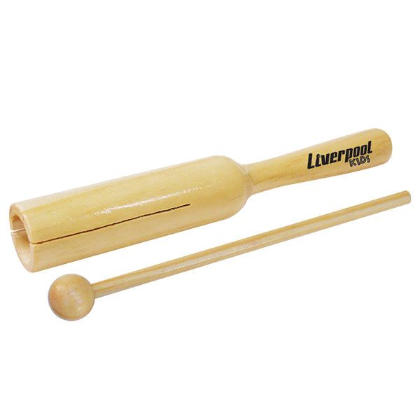Liverpool Drumstick PI BLS Wood Block Sound Simple Kids Rhythm Percussion Instrument (PIBLS)