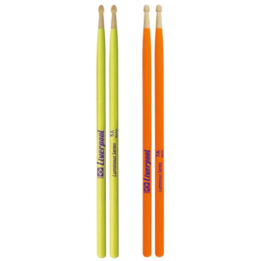 Liverpool Drumstick Luminous Series Marfim Wood Tip Drum Stick - MC 5AM 7AM