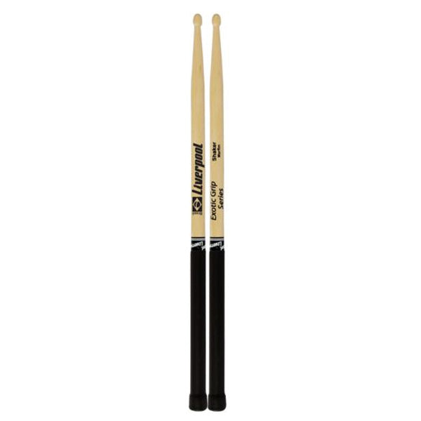 Liverpool Drumstick Exotic Grip Series Marfim Wood Tip Drum Stick - PEG GUI RING CHO TIMB TRAD