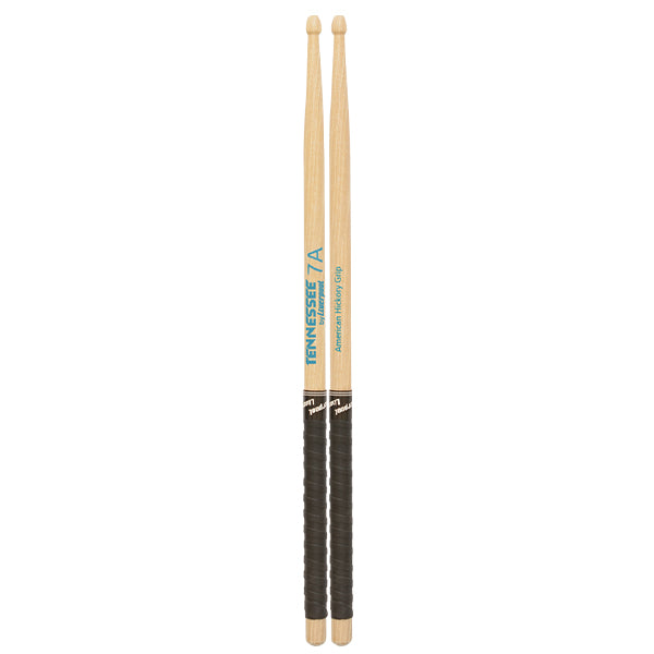 Liverpool Drumstick Tennesse Line American Hickory with Grip Wood Tip Drum Stick -TNHY 2BMG 5AMG 5BMG 7AMG