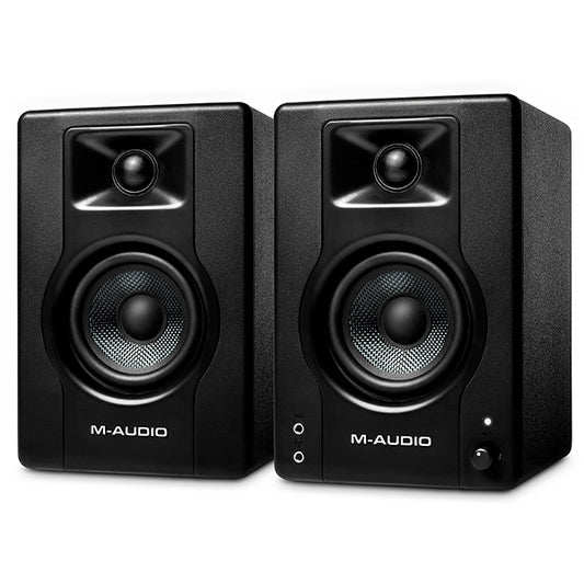 M-Audio BX3 BT 3.5” 120 Watt Multimedia Reference Monitors Speaker For Music Production - Pair (M Audio BX3BT)