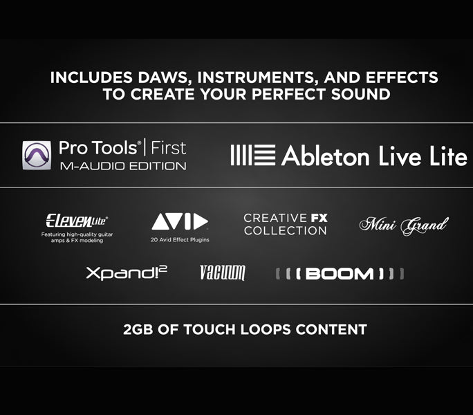 M-Audio AIR 192|4 2-in 2-out USB Audio Interface With Phantom Power and Software (M Audio AIR192 4 AIR 192 4)