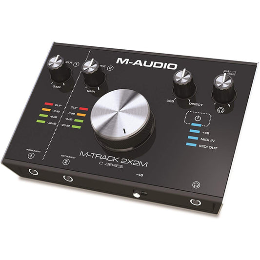 M-Audio M-track 2X2M Two Simultaneous channel USB Midi Interface (MTrack M Track)