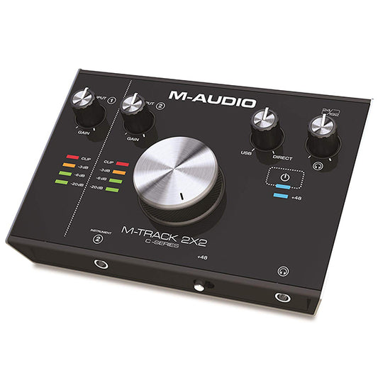 M-Audio M-Track 2X2 USB Audio Interface 2-in/2-out (MTrack M Track)