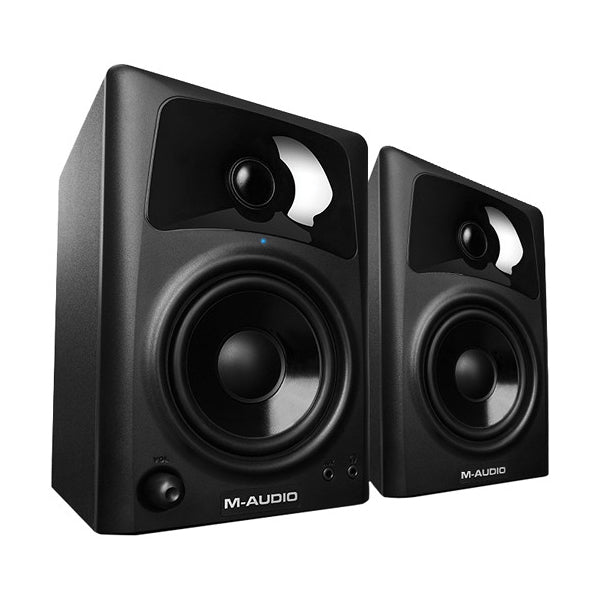 M-Audio Studiophile AV42 4 Inch Powered Monitor Speaker for Media Creation - Pair (AV 42)