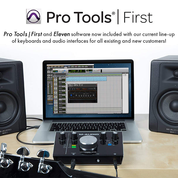 M-Audio M-track 2X2M Two Simultaneous channel USB Midi Interface (MTrack M Track)