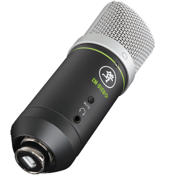 Mackie EM-91CU+ Large Diaphragm Mic USB Condenser Microphone with Mute Switch (EM91CU+)
