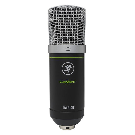 Mackie EM-91CU Large Diaphragm USB Condenser Podcast Vlogs Mic Microphone (EM91CU EM 91CU)