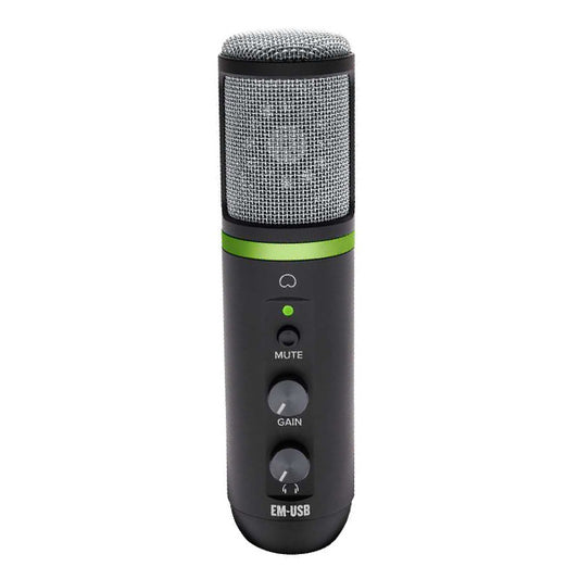 Mackie EM-USB Element Series USB Condenser Podcasting Mic Microphone (EM USB)
