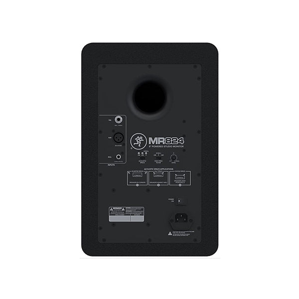 Mackie MR824 8" 65W Active Powered Studio Monitor Speaker (MR 824)