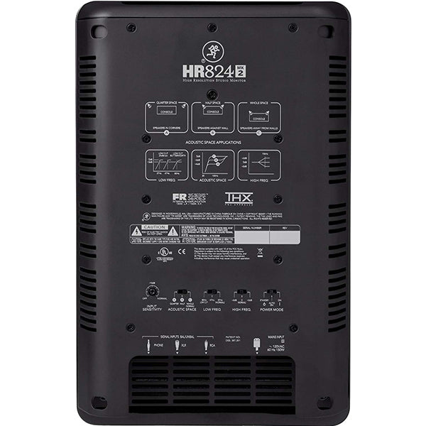 Mackie HR824mk2 8.75" Powered Studio Monitor Speaker Mark 2 (HR824 HR 824)