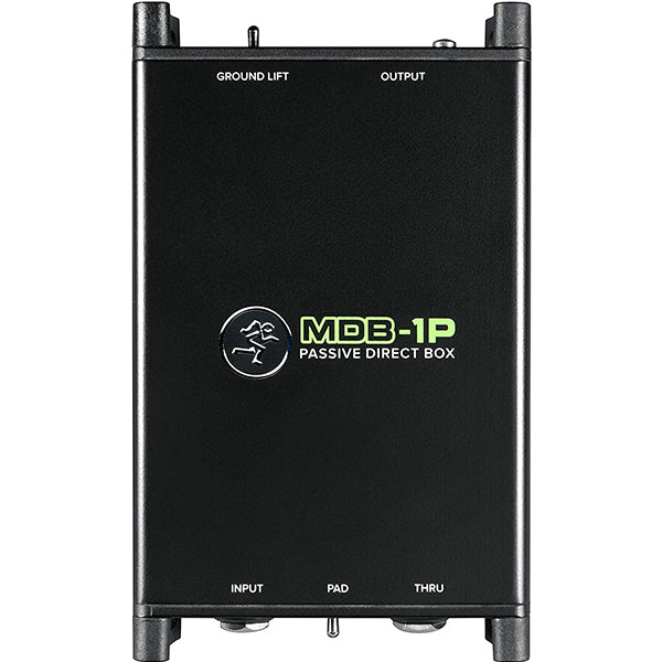 Mackie MDB-1P 1 Channel Passive Direct Box DI Box (MDB 1P)