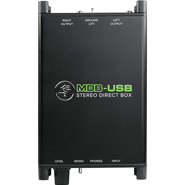 Mackie MDB-USB USB Stereo Direct Box DI Box (MDB USB)
