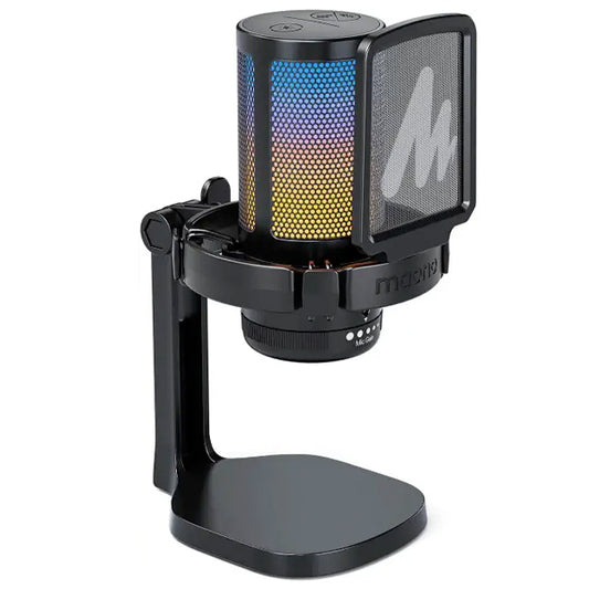 Maono DGM20 GamerWave Condenser Mic USB Gaming Microphone with ENC Tech and RGB