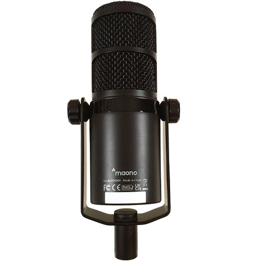 Maono PD400X Podcasters USB or XLR Dynamic Cardioid Microphone Plug and Play Mic (PD400 X)