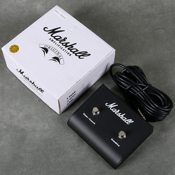 Marshall PEDL-90010 2 Way Crunch and Overdrive Footswitch Pedal for FX Models (PEDL90010)