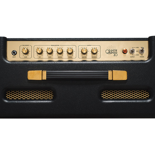 Marshall ORIGIN20C 20 Watt 10 Inch Electric Guitar Tube Combo Amplifier with 3-band EQ (ORIGIN 20C)
