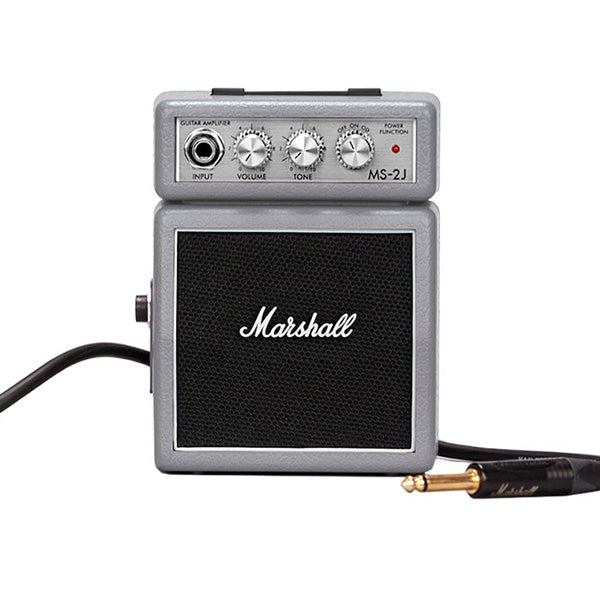 Marshall MS2J 1 Watt Electric Guitar Micro Amp Speaker Battery Powered Amplifier Silver Jubilee (MS-2J / MS-2 / MS2)