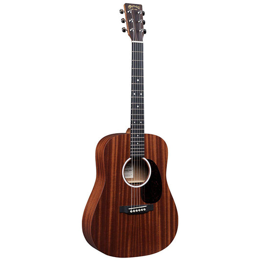 Martin DJR-10E Dreadnought Junior Sapele Spruce Top Acoustic Electric Guitar With Gig Bag (DJR10E DJR 10E)