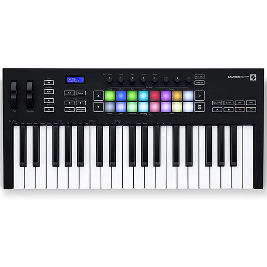 Novation Launchkey 37 MK3 Keyboard USB Midi Controller With 8 Knob 16 Pad (Launch Key)