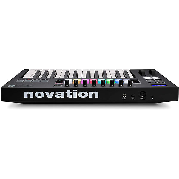 Novation Launchkey 25 MK3 25 Key USB Midi Controller Keyboard with 16 Pad and 8 Knob (Lauch Key MKiii)