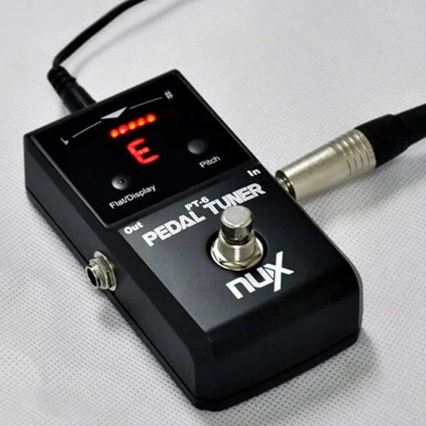 NUX PT-6 Pedal Tuner Chromatic Tuning Guitar Effect (PT6 PT 6)