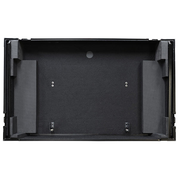 ODYSSEY FZGSXDJXZW1BL Black Label Glide Style Case With Wheels and 1U Rack For Pioneer XDJ-XZ and XDJ-RX2