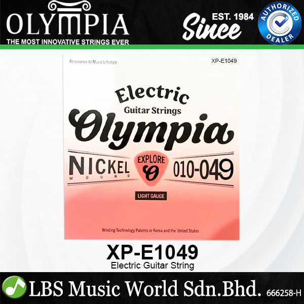 Olympia Explore Series Nickel Wound Electric String Guitar (XP-E0942 XP-E0946 XP-E1046 XP-E1049)