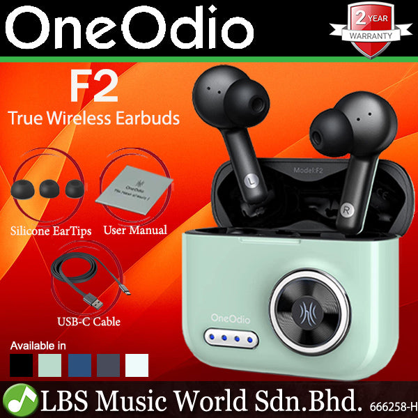 OneOdio F2 True Wireless In Ear Headphone Earphones Earbuds Headset with Microphone