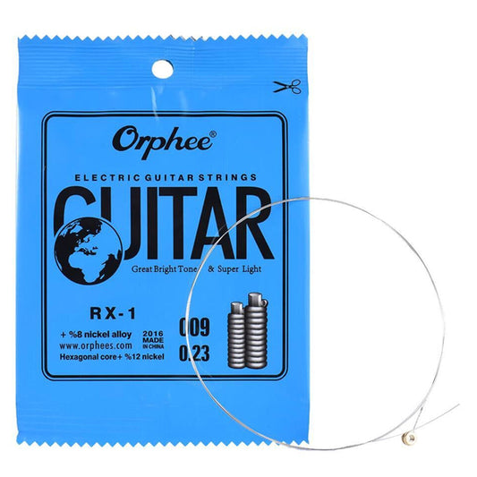 Orphee RX Single Thinner Electric Guitar String - 009 , 011 , 016 , 024 , 032 , 042