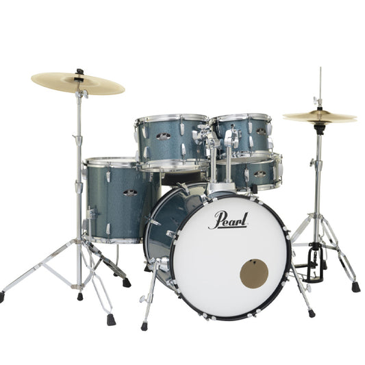 Pearl RS525SB/C Roadshow 5 Pieces Drum Set with Throne and Hardware (RS525SB Roadshow)