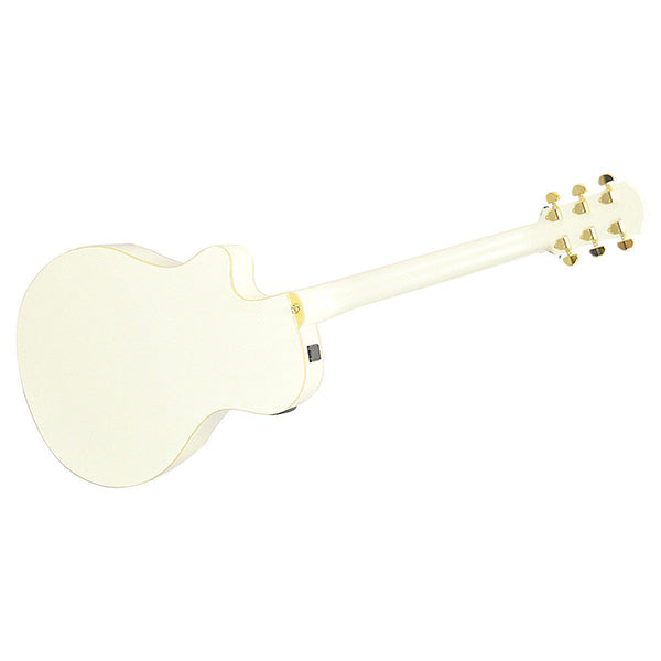 Yamaha APX1000 41" Solid Spruce Top Acoustic Electric Guitar With Pickup Pearl White (APX 1000)
