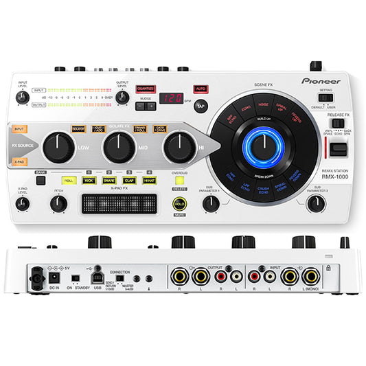 Pioneer DJ RMX-1000 Performance Effect Processor Effector and Sampler - White (RMX1000)