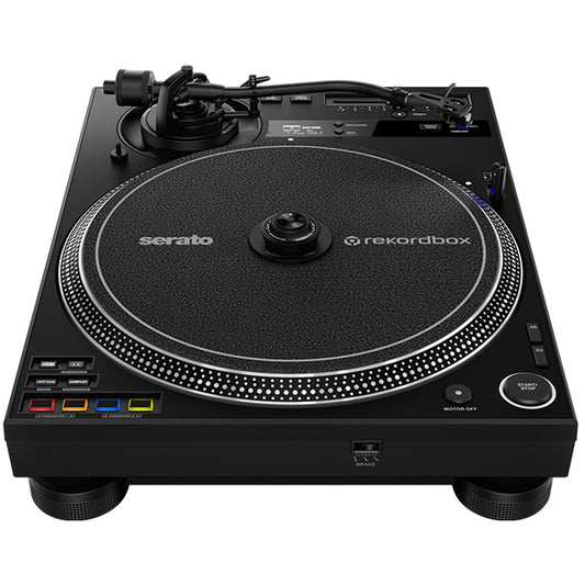 Pioneer DJ PLX-CRSS12 Hybrid Direct Drive Turntable with DVS Control - Black (PLX CRSS12)