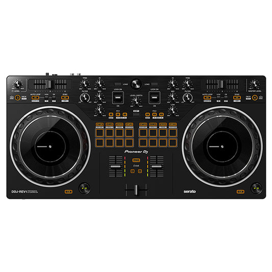 Pioneer DJ DDJ-Rev1 2 Deck Serato DJ Controller For Serato DJ Lite - Black (DDJRev1 DDJ Rev1)