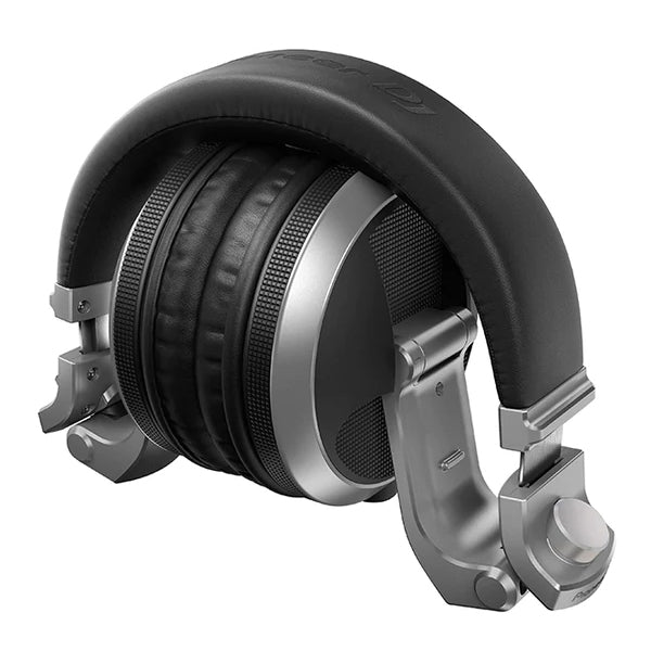 Pioneer DJ HDJ-X5 Closed Back Over Ear Professional DJ Headphones with 40mm Drivers - Silver (HDJX5 HDJ X5)