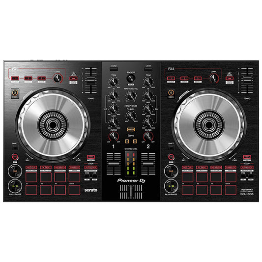 Pioneer DJ DDJ-SB3 2 Deck Serato DJ Controller (DDJSB3 DDJ SB3)