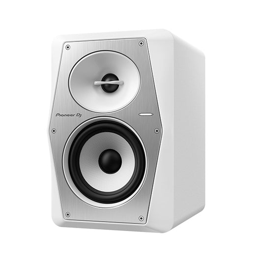 Pioneer DJ VM-50 5.25 Inch Powered Active Studio Monitor Speaker Pair - White (VM50 VM 50)