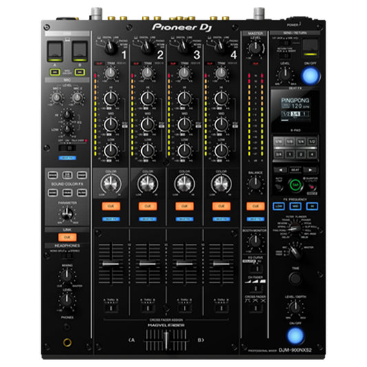 Pioneer DJ DJM-900NXS2 4 Channel DJ Mixer With Effects (DJM900NXS2 DJM 900NXS2)