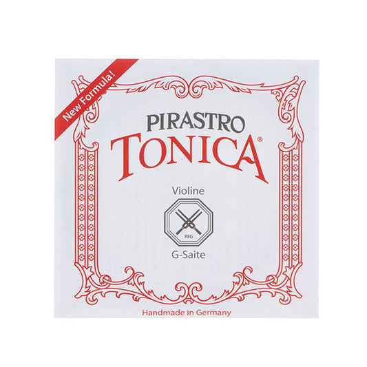 Pirastro 412021 Tonica Violin Set String - Medium Gauge Ball End (E-Ball Mittel Envelope)