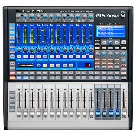 PreSonus StudioLive Classic 16.0.2 16 Channel USB Digital Console Mixer