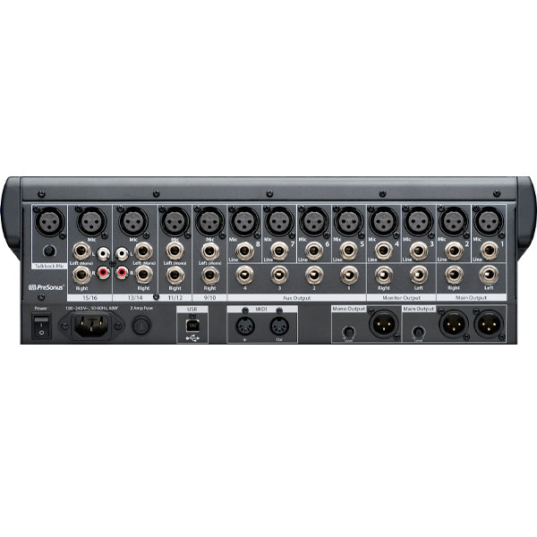 PreSonus StudioLive Classic 16.0.2 16 Channel USB Digital Console Mixer