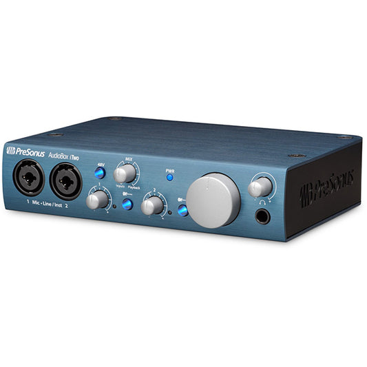 PreSonus AudioBox iTwo 2 in 2 out USB Audio Interface with Studio One Artist Software (Audio Box i Two)