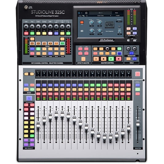 Presonus StudioLive 32SC 32 Channel Rackmount Digital Mixer with USB Audio Interface (32 C)
