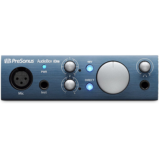 PreSonus AudioBox iOne 2 In 2 Out USB Audio Interface with Studio One Artist (Audio Box i One)